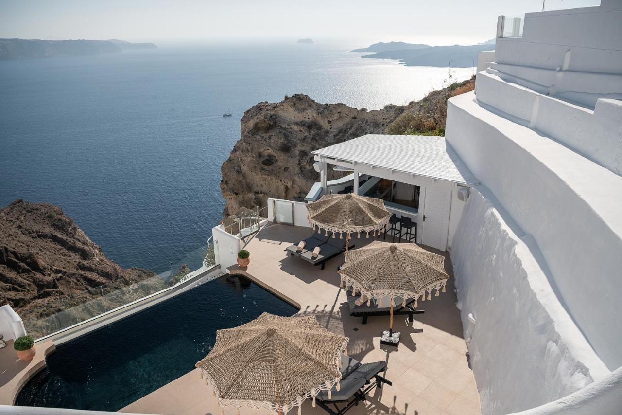 Apeiron Blue Santorini - Sustainable Adults Only 14 Plus Fira  Exterior photo