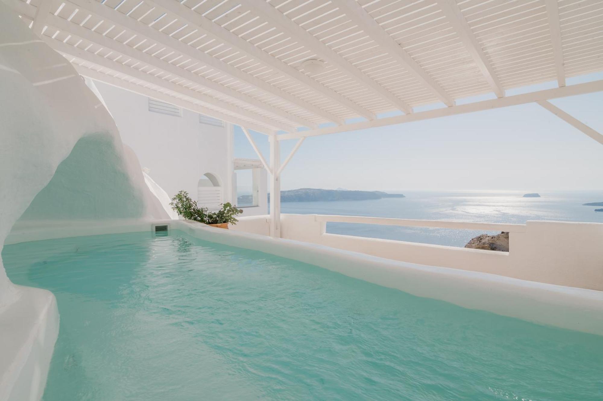 Apeiron Blue Santorini - Sustainable Adults Only 14 Plus Fira  Exterior photo