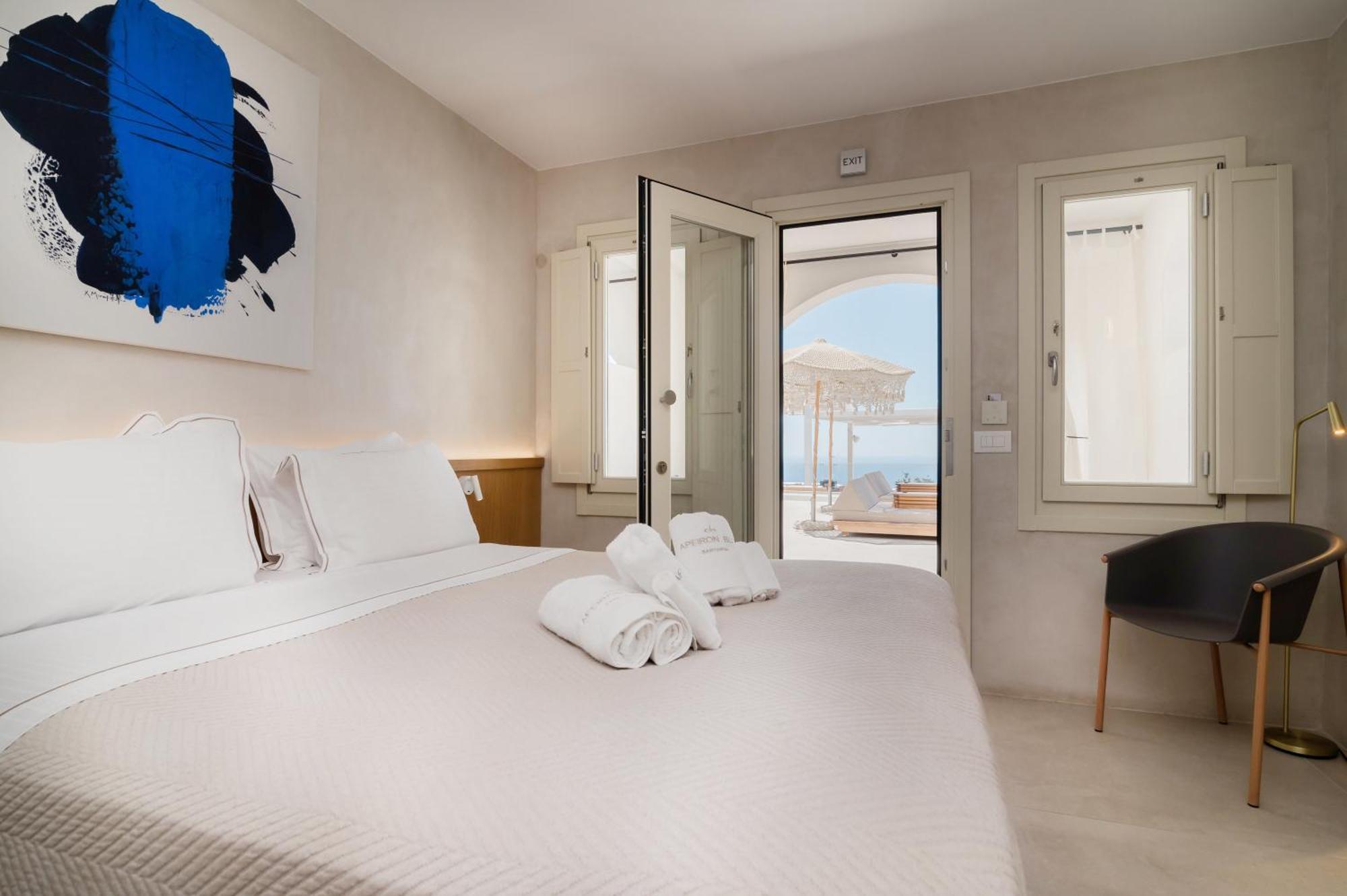 Apeiron Blue Santorini - Sustainable Adults Only 14 Plus Fira  Exterior photo