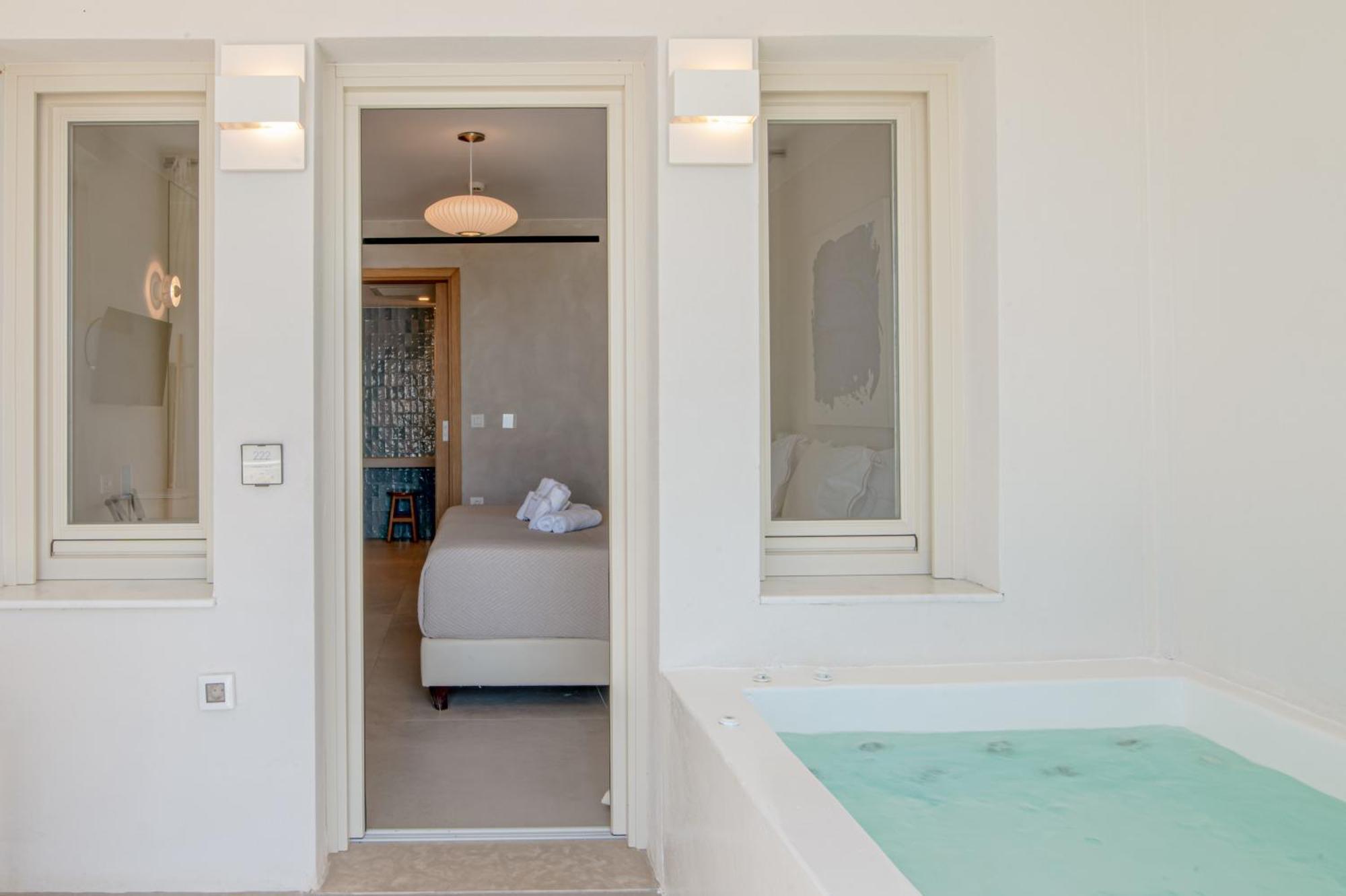 Apeiron Blue Santorini - Sustainable Adults Only 14 Plus Fira  Exterior photo