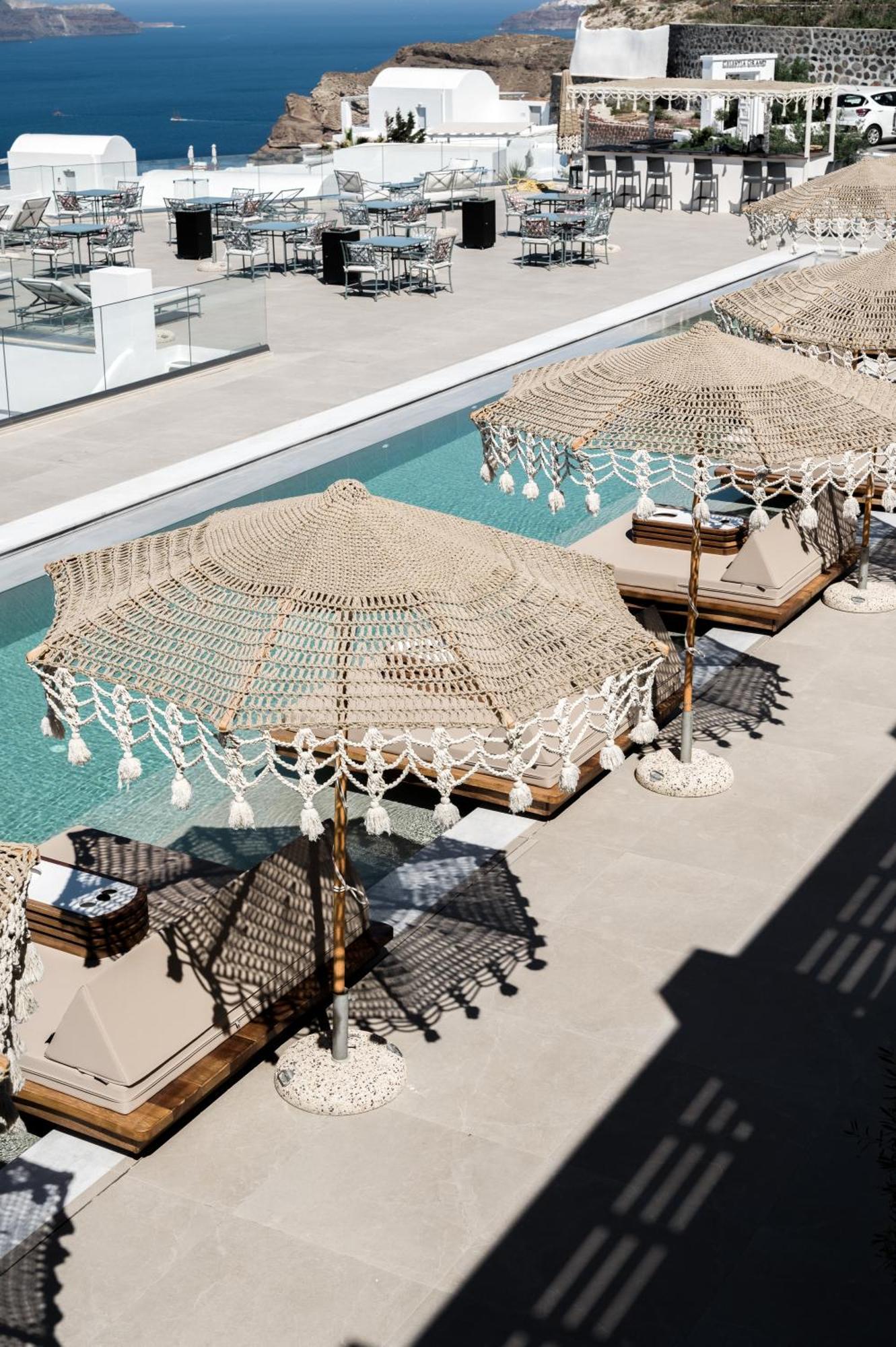 Apeiron Blue Santorini - Sustainable Adults Only 14 Plus Fira  Exterior photo